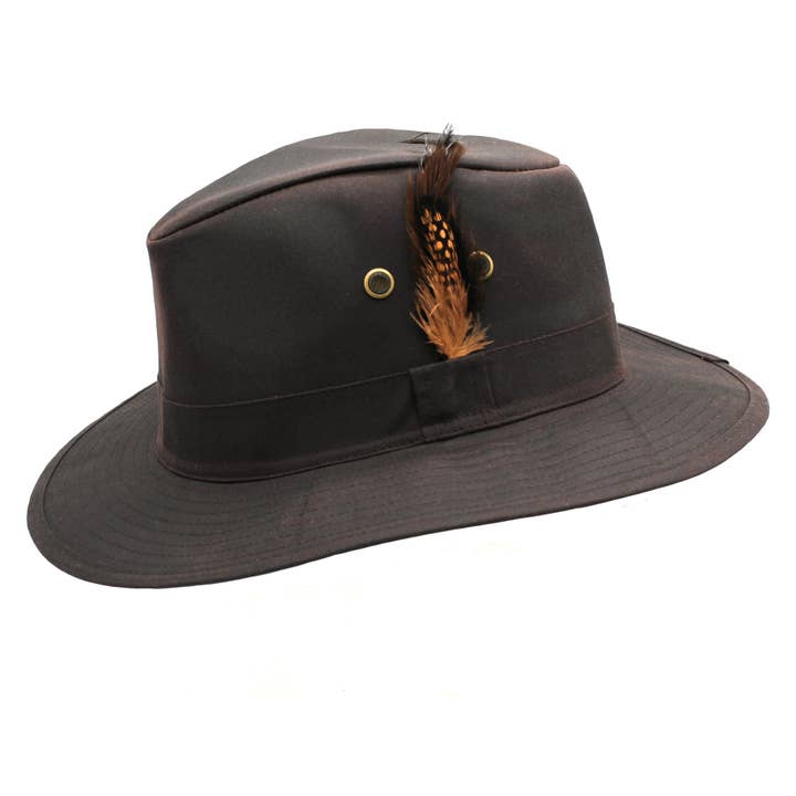 Heather Hats & Accessories – wholesale Fedora - Unisex – ZH150 Rambler Wax Trilby Hat