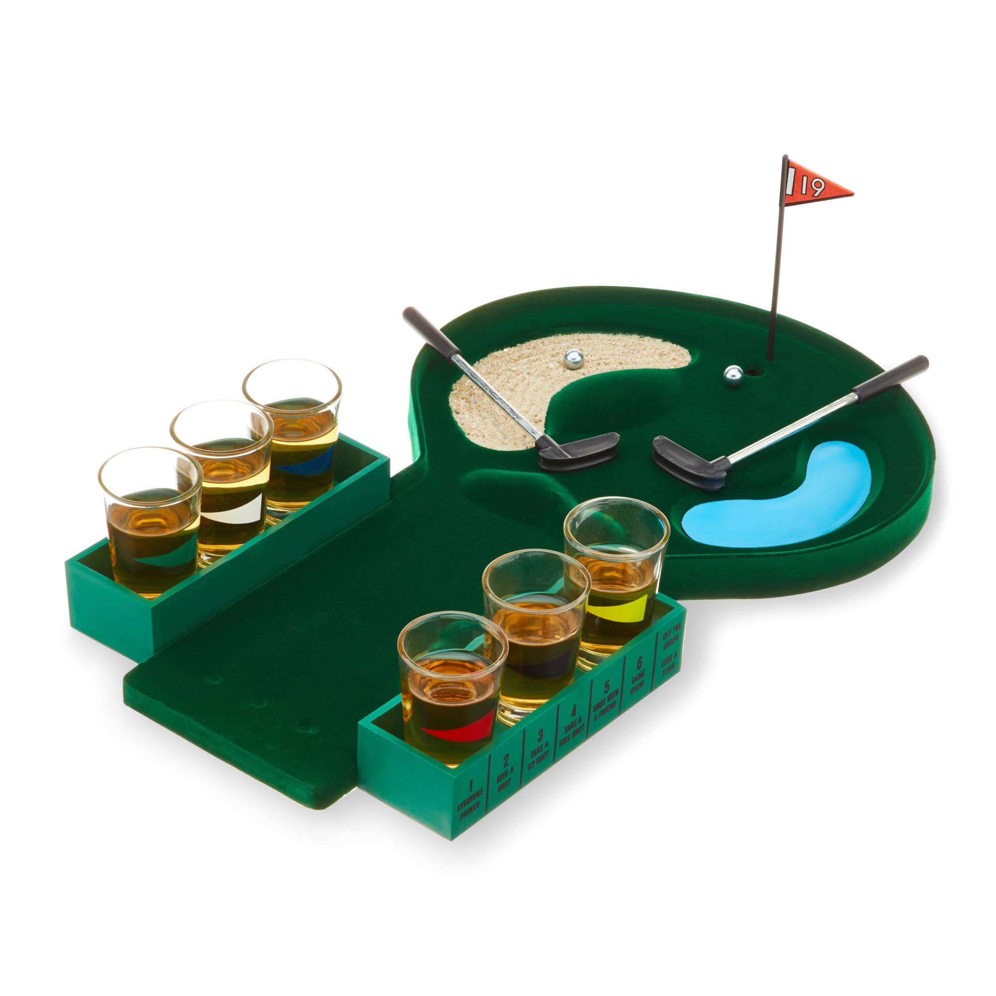 Foster & Rye - Wholesale Board Game - Putt and Shot Mini Golf Drinking Game2