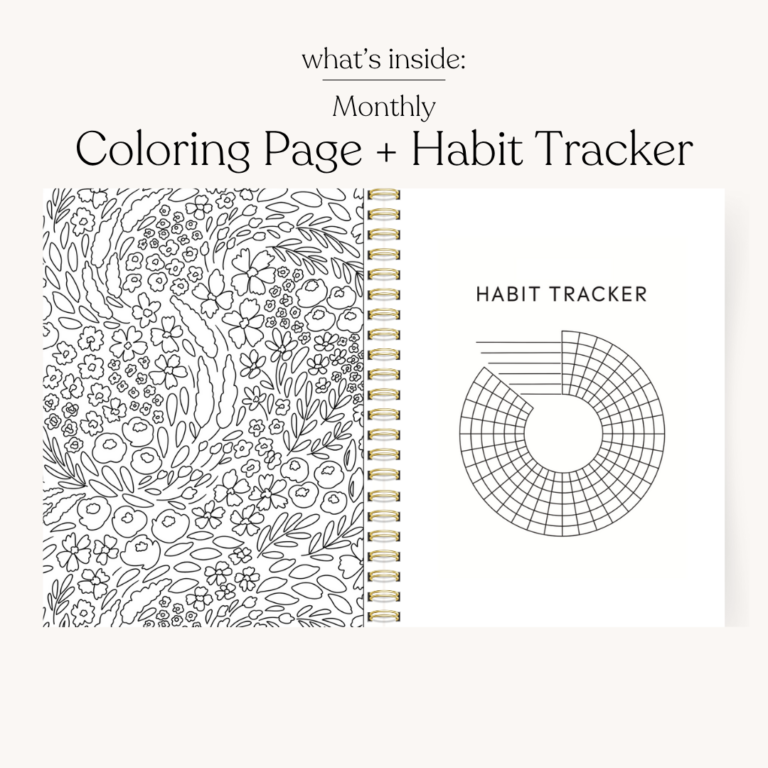 Elyse Breanne Design - Wholesale Planner - Terracotta Floral Undated Planner | Fall & Halloween4