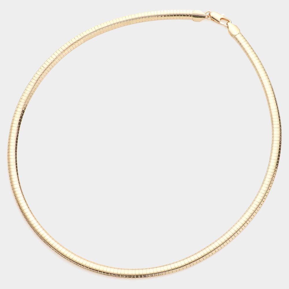 Sensibling Corp. - Vente Collier maille et chaîne - Collier à chaîne Omega de 20 pouces1