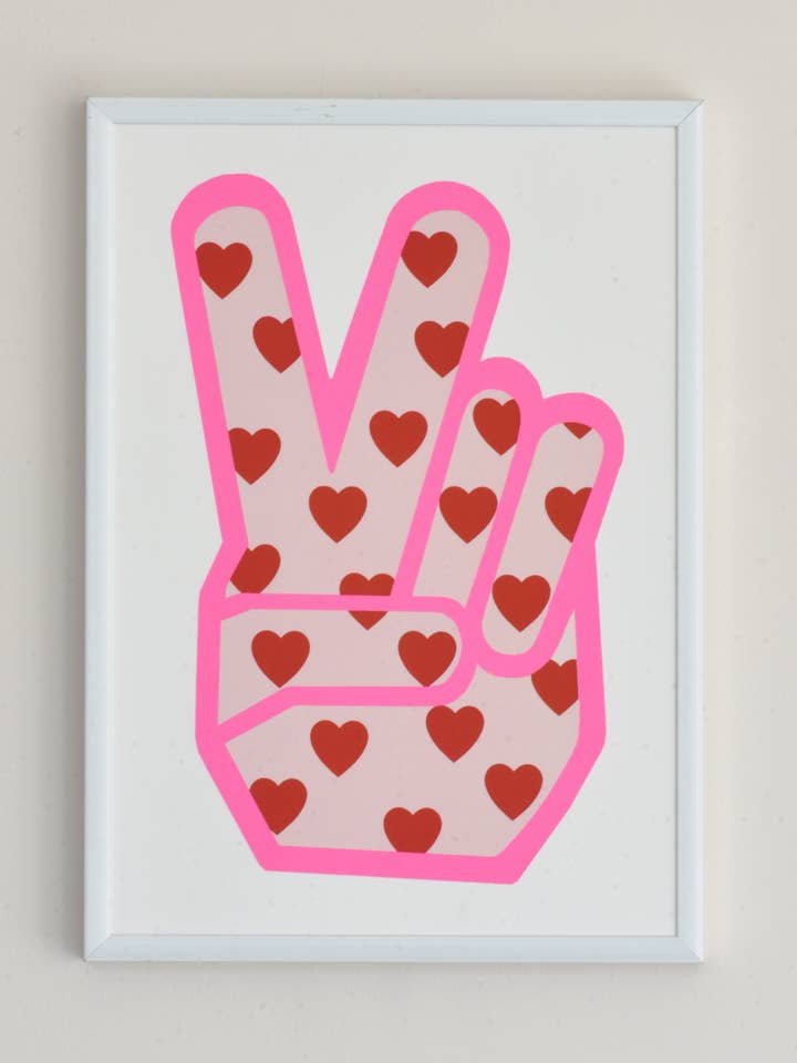 FRIEDENSHERZEN DRUCKEN für den Großhandel von Dandy Star