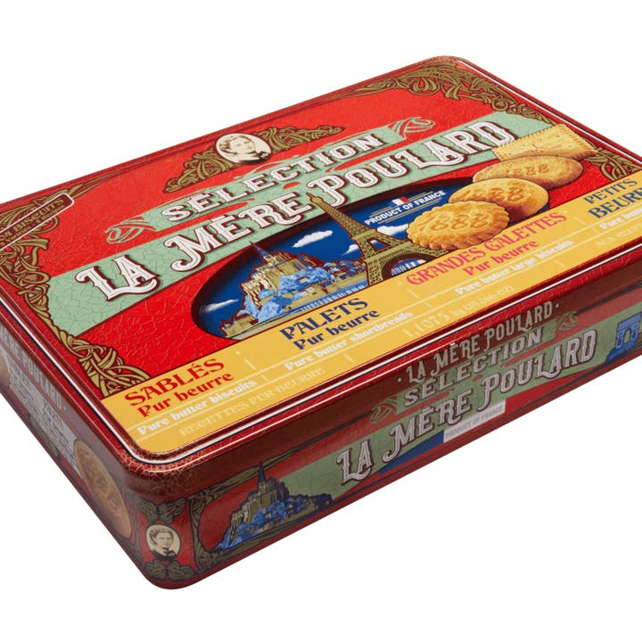 XXL COLLECTOR ASSORTMENT BOX 1.04KG for wholesale by Biscuiterie La Mère Poulard