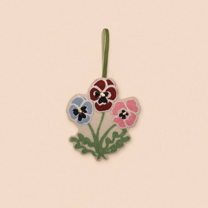 Lappliq' - Vente Décoration de Noël - Décoration de Noël Pensée d'Hiver1