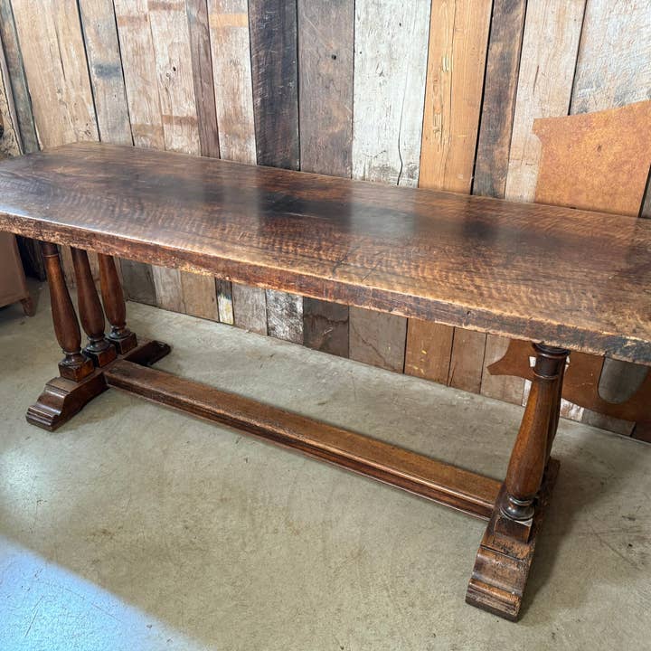 Antique Walnut Charles II Refectory Dining Table C1670 for wholesale by belvoir