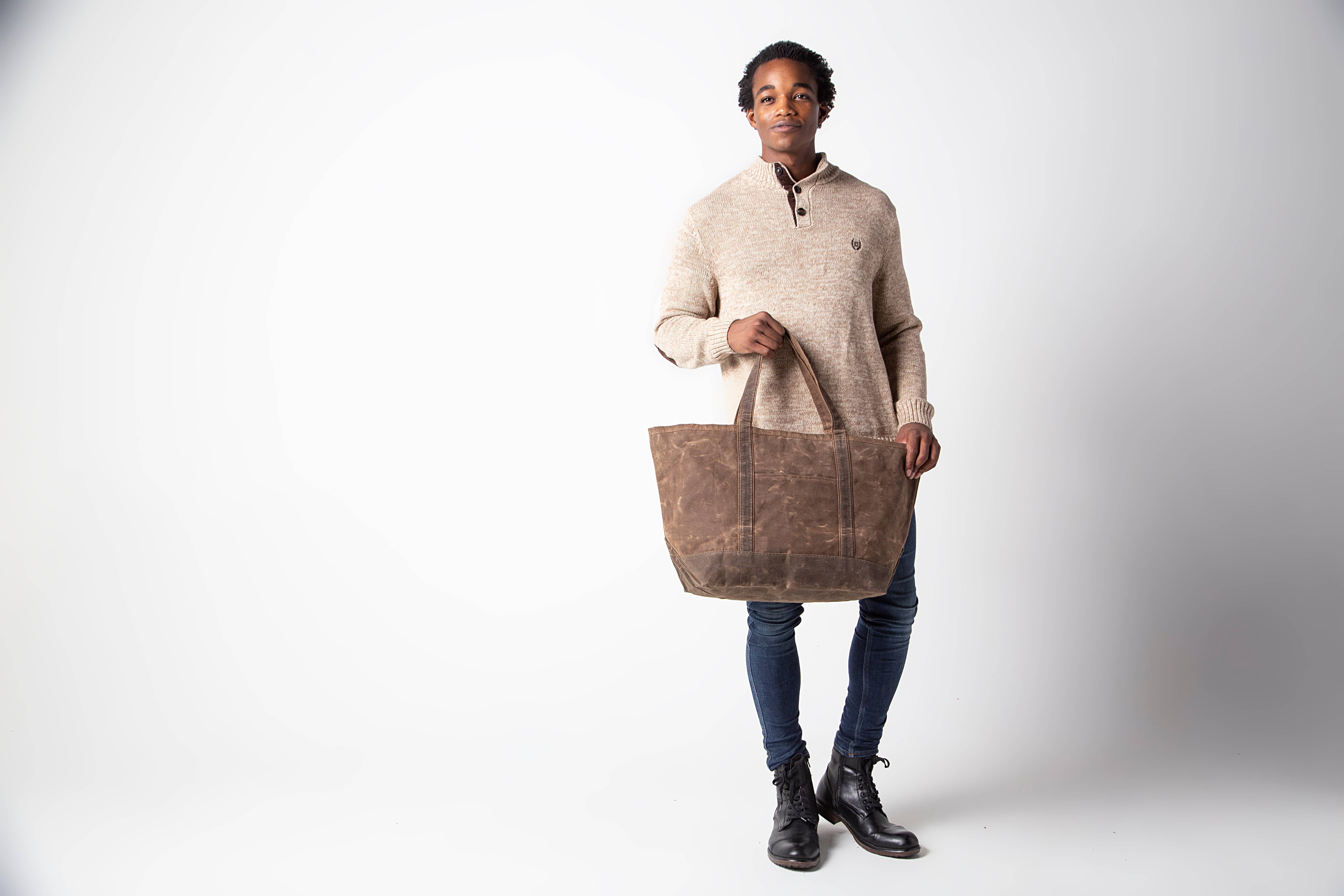 CB STATION - Wholesale Tote Bag - Women's - Waxed Large Classic Tote19