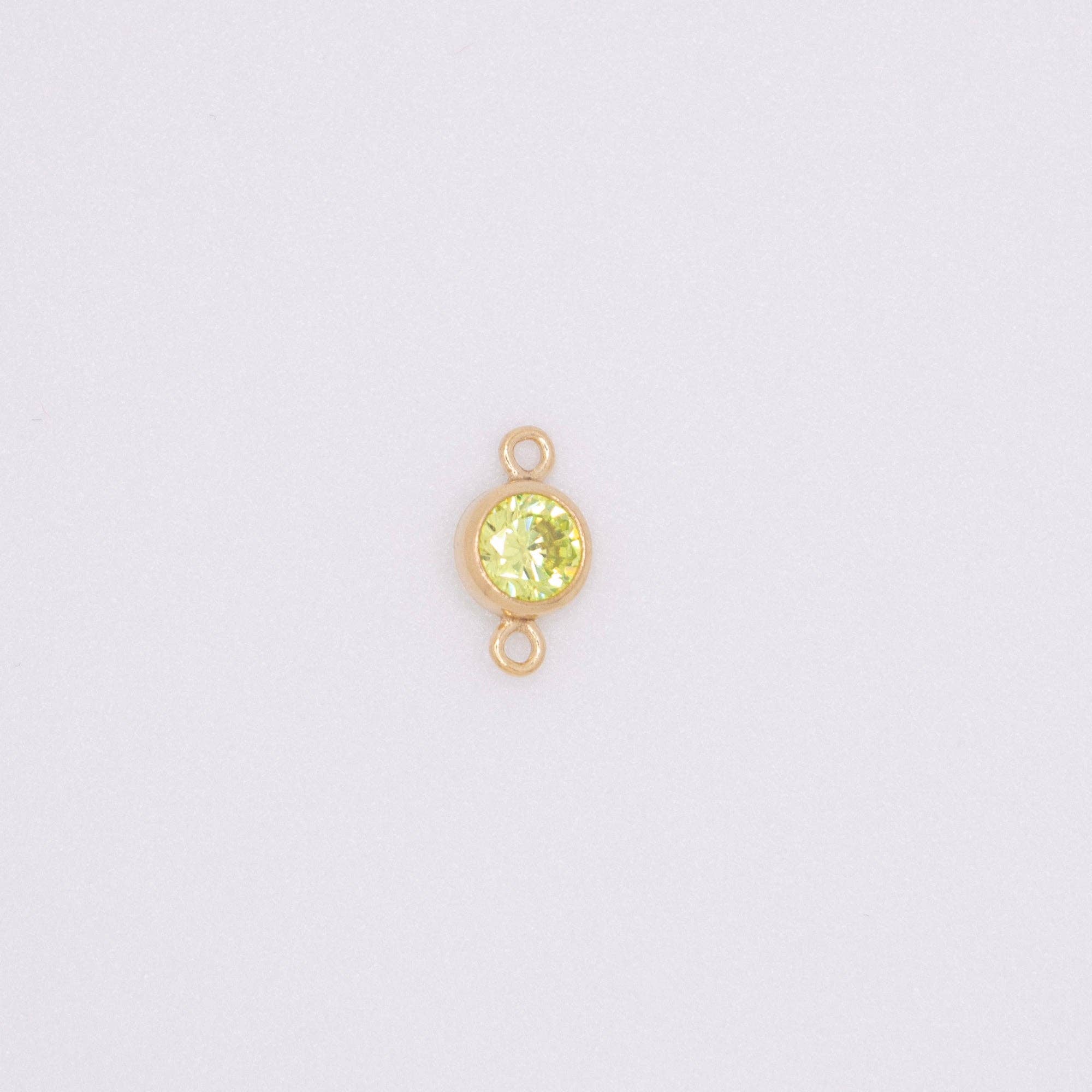 TPAIGE Jewelry - Wholesale Individual Charm/Pendant - Gold Filled Birthstone Connector6