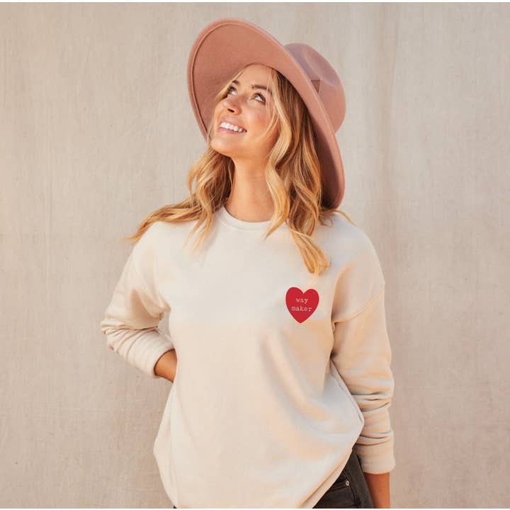 OAT COLLECTIVE - Wholesale Graphic Sweatshirt - Women's - WAY MAKERÂ Sweatshirt