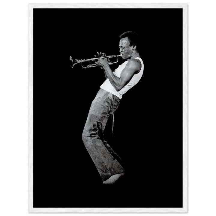 Art-O-Rama Shop - Wholesale Poster - Miles Davis Playing his Trumpet Artwork Poster13
