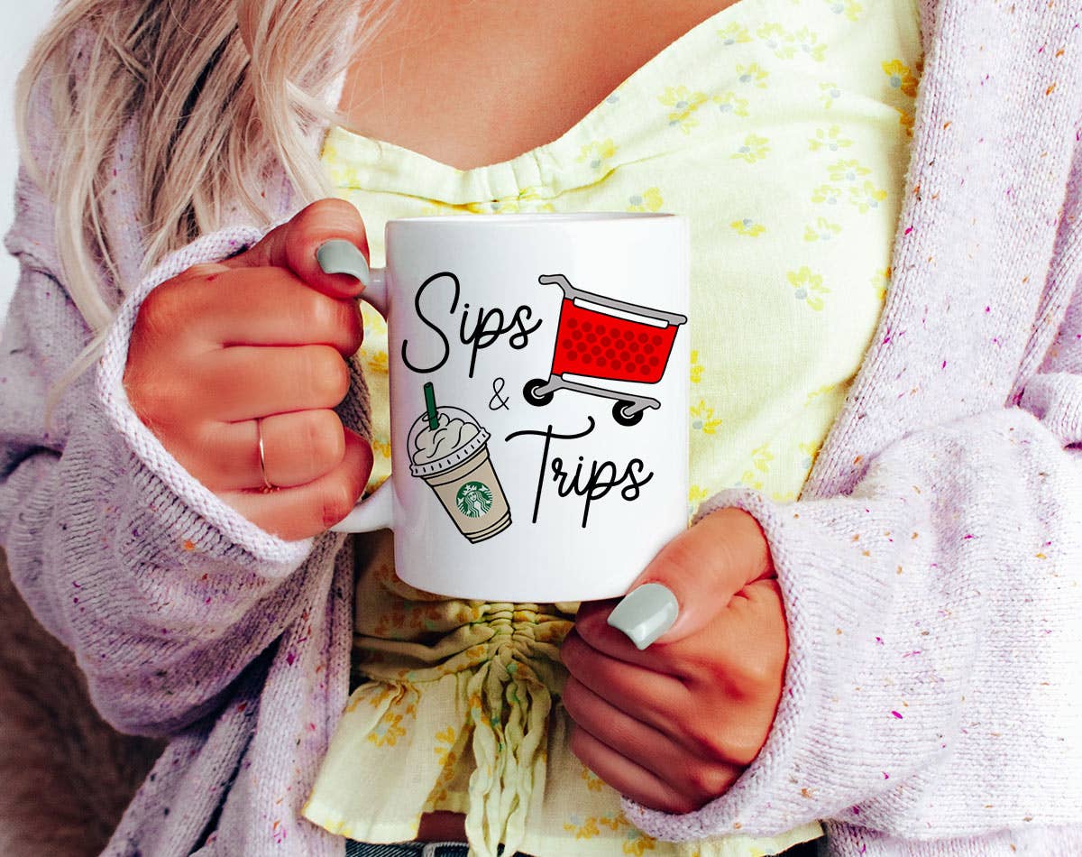 House Of Rodan – wholesale Coffee mug – Sippin And Trippin - Shopping Target Latte Coffee Mug KTJ07