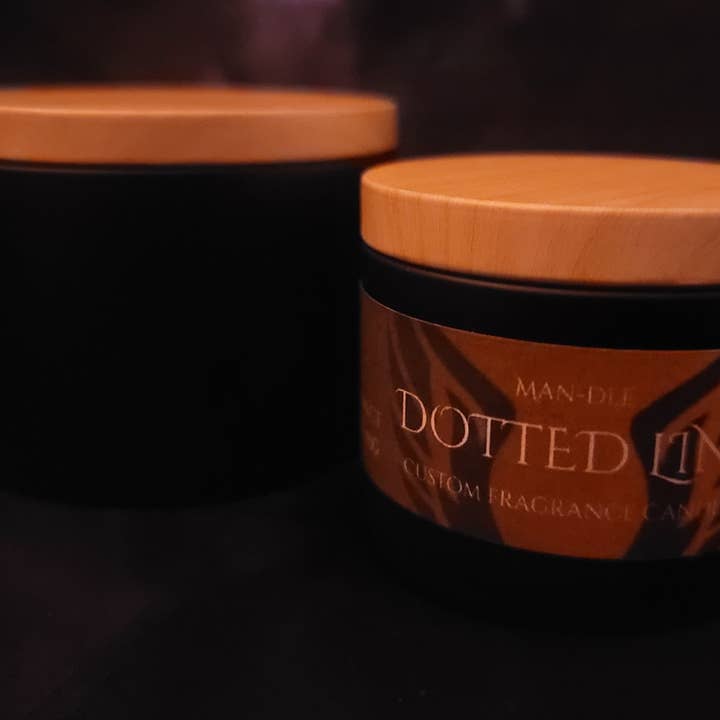 MAN-DLE - Wholesale Jar/Filled Candle - 🕯️ Dotted Line Candle8