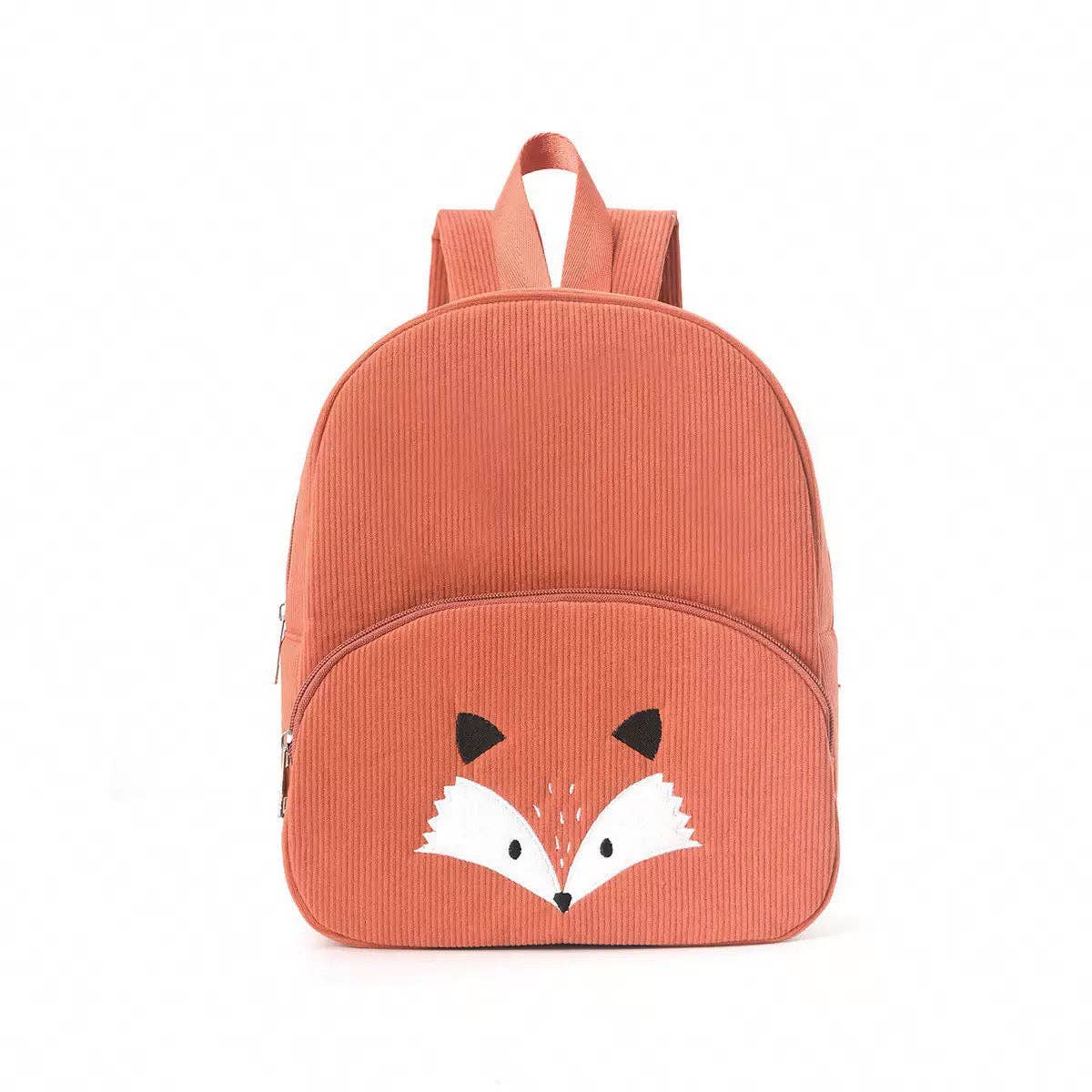 Rammelaartje - Wholesale Backpack - Kids - Corduroy Bag Children's Backpack with Cute Fox – Perfect for Little Adventurers! (Backpack)0