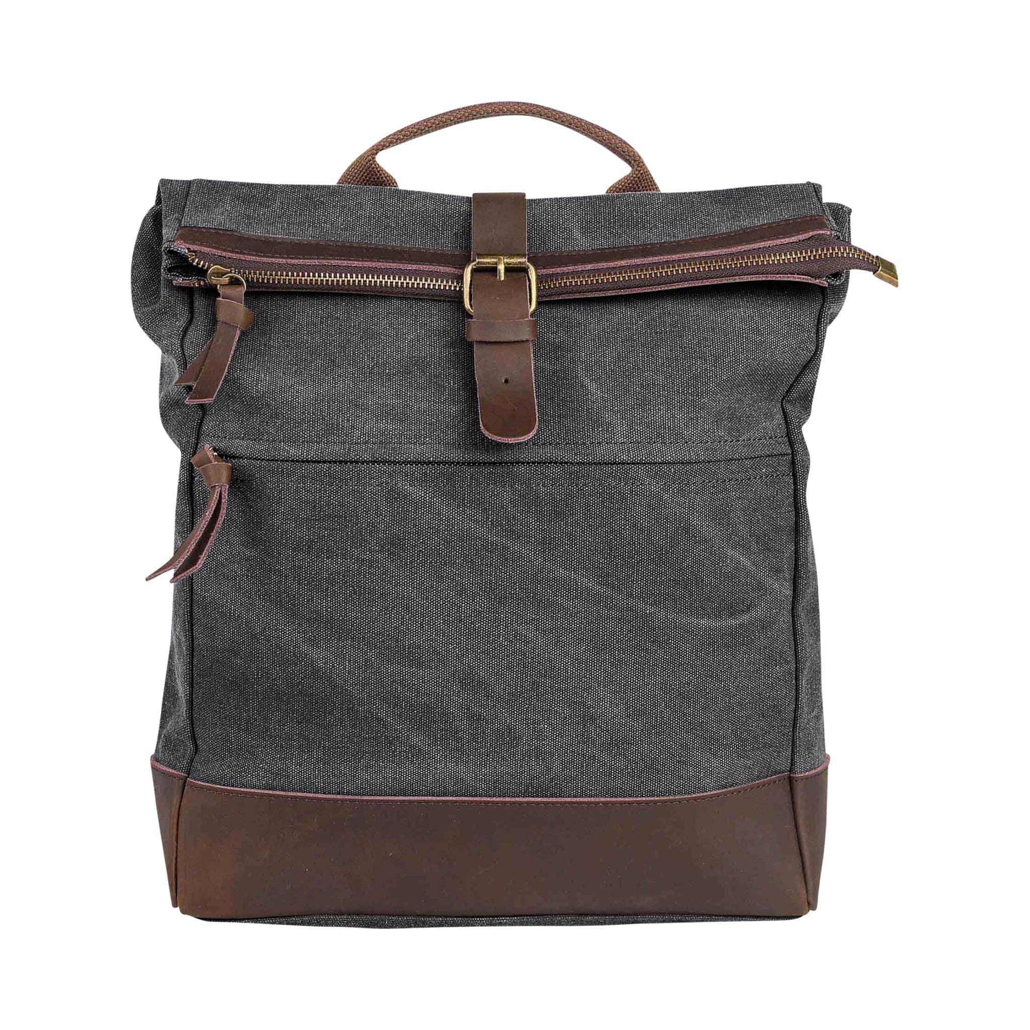 ZEDE PARIS - Vente Sac à dos – unisexe - ECOLE MILITAIRE - Sac à dos en toile et cuir38