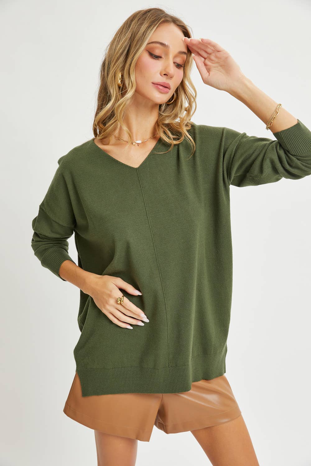 Sweet Lovely by Jen – wholesale Knitted jumper – Women′s – COZY KNIT  RELAXED  COMFY CASUAL  SWEATER16