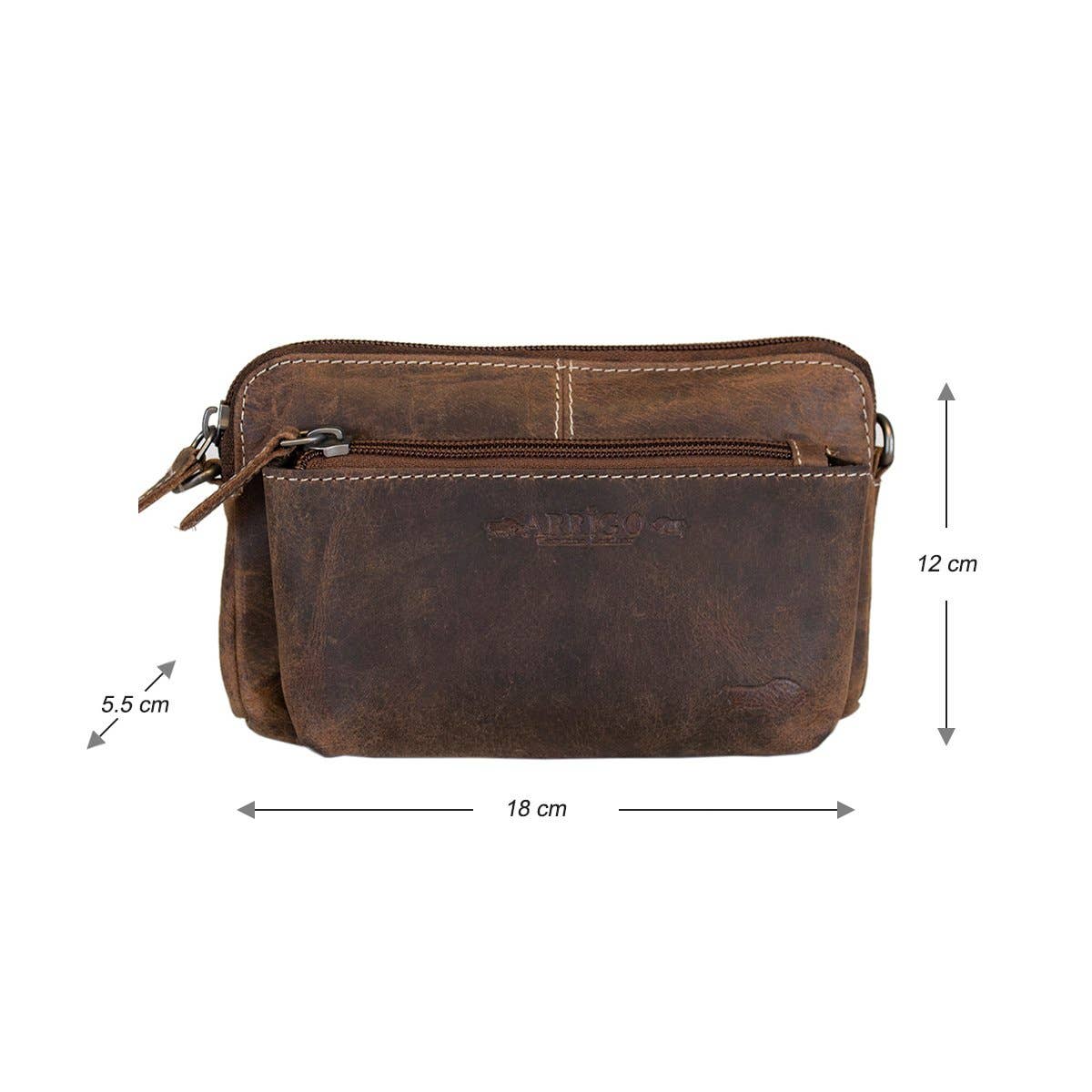 Arrigo - Wholesale Crossbody Bag - Women's - Shoulder bag - Bum bag - Clutch - Buffalo Leather - 3 colors15