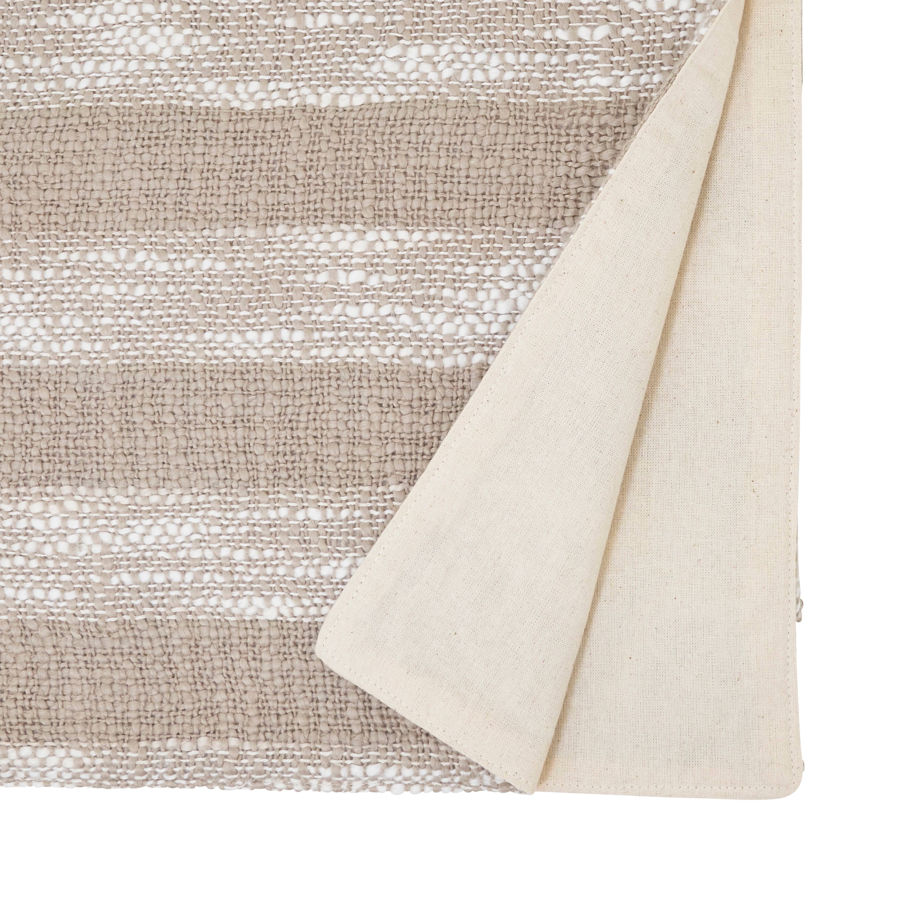 Natural Simply Striped Table Runner for wholesale on Faire1