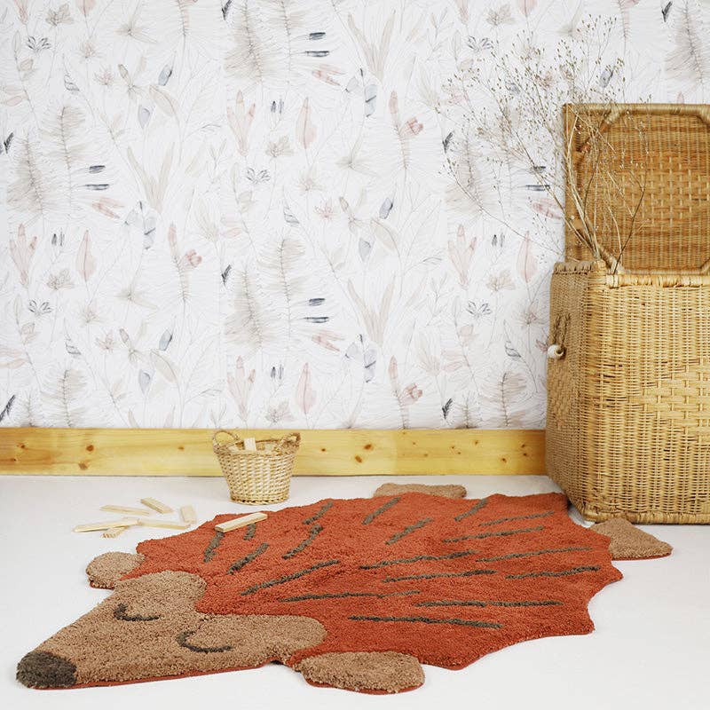 NATTIOT - Wholesale Area Rug - Kids & Baby - Children's room washable cotton rug small hedgehog OLLEN1