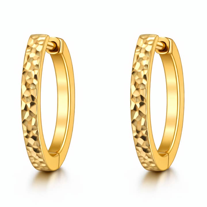 HU-4021 por atacado de 14k18k Gold Earrings Inc.