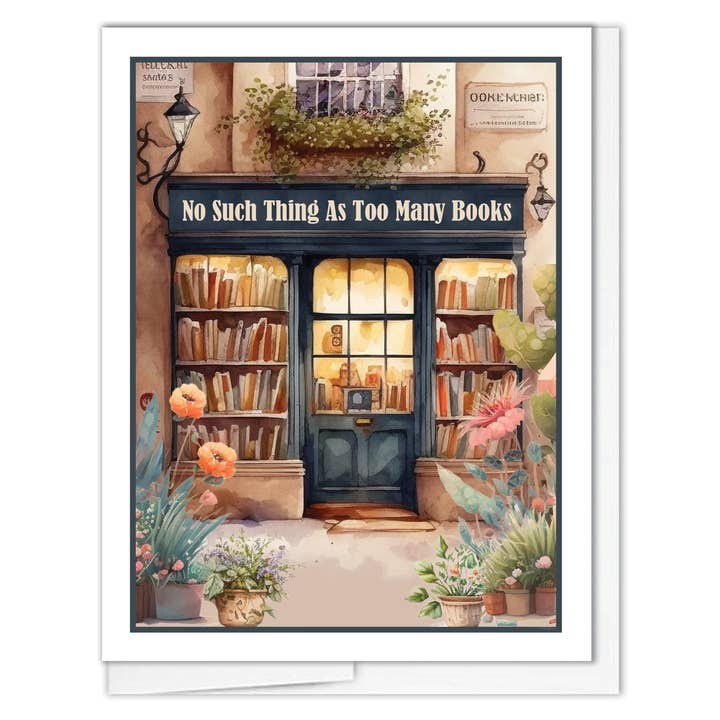A2 - Bookstore for wholesale by JennyDidIt Note Cards
