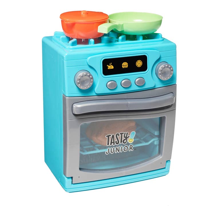 Toysmith - Wholesale Toy Set - Kids - Red Toolbox Tasty Junior Pretend Play Oven Set