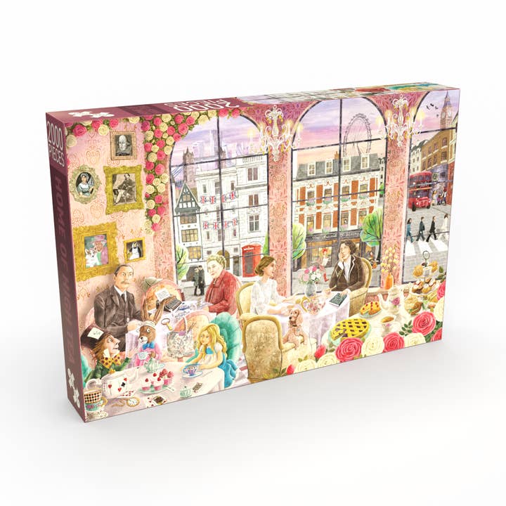 HEIMAT DES HIGH TEA 1000-teilige LONDON-Puzzle für den Großhandel von Penny Puzzle