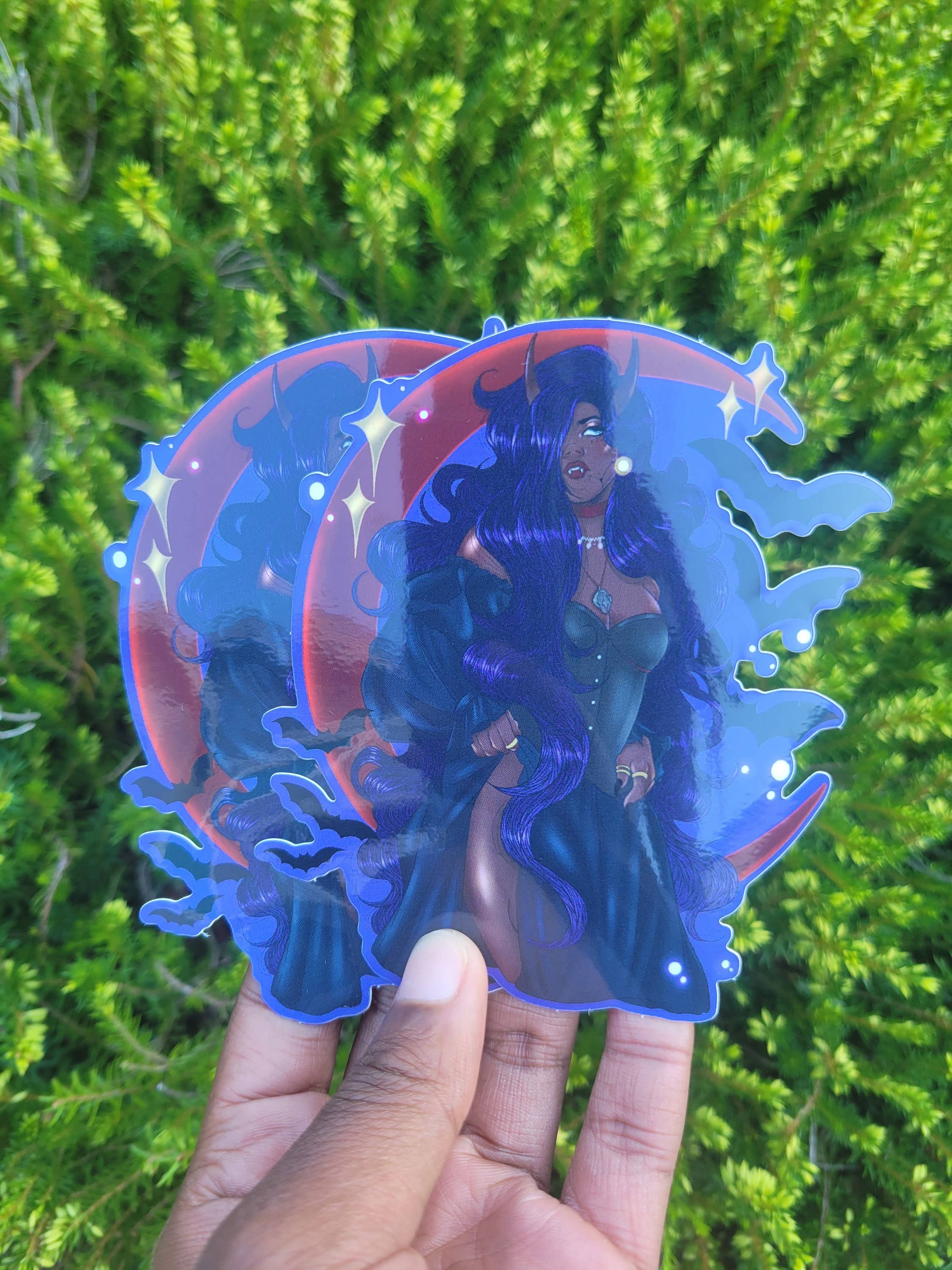 Add's Atelier – Adesivo por atacado – Autocolante Góth Rapariga1