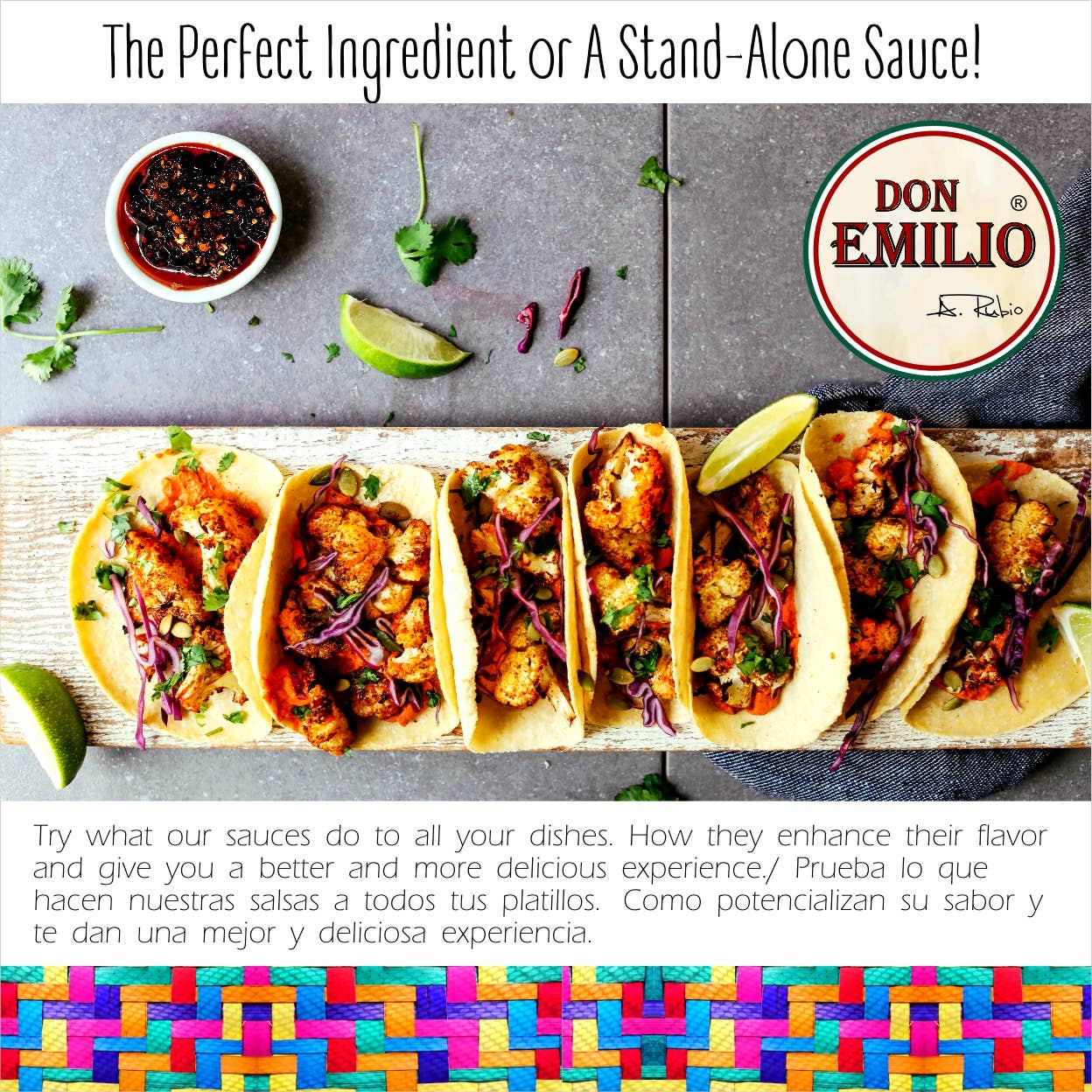 Don Emilio - Vente Salsa - Salsa Macha au Poivre Don Emilio Morita 9oz — CHAUD13