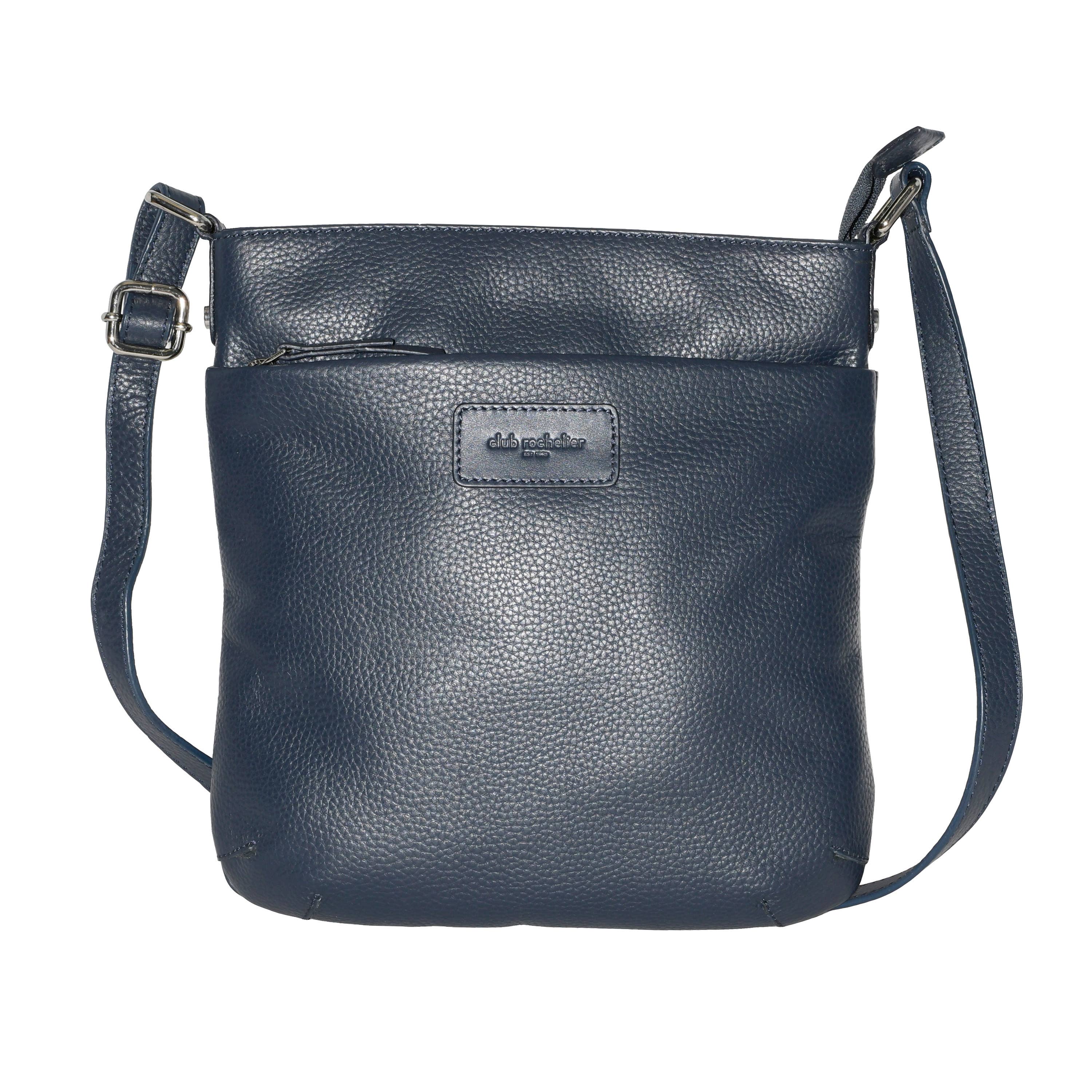 Club Rochelier - Wholesale Crossbody Bag - Women's - Ladies' Leather Top Zipper Crossbody Bag6