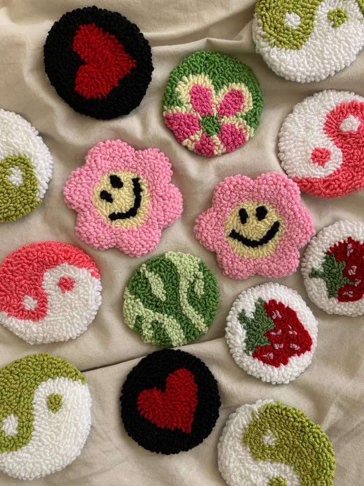 Set Of 2 Car Coasters, Personalized Car Decor, New Car for wholesale by MUUDLAND