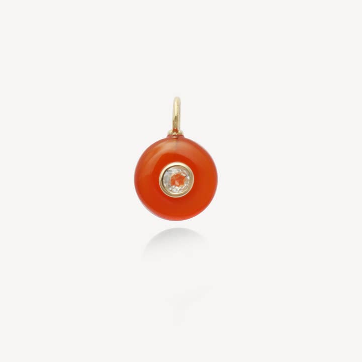 HYE JANE - Wholesale Individual Charm/Pendant - Small Cherie Carnelian Pendant1