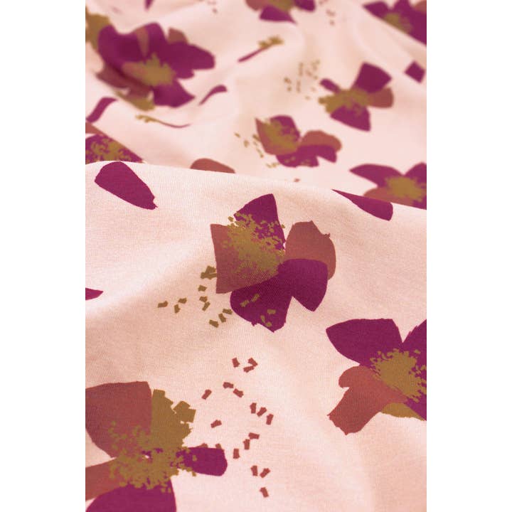 Eglantine et Zoé - Wholesale Fabric - Anémona Nude Cotton Jersey Fabric4