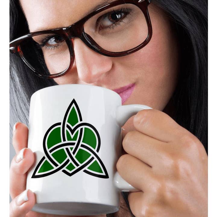 3dRose - Wholesale Coffee Mug - 3dRose, Celtic Valknut Trinity Knot With Interwoven Heart, Mug9