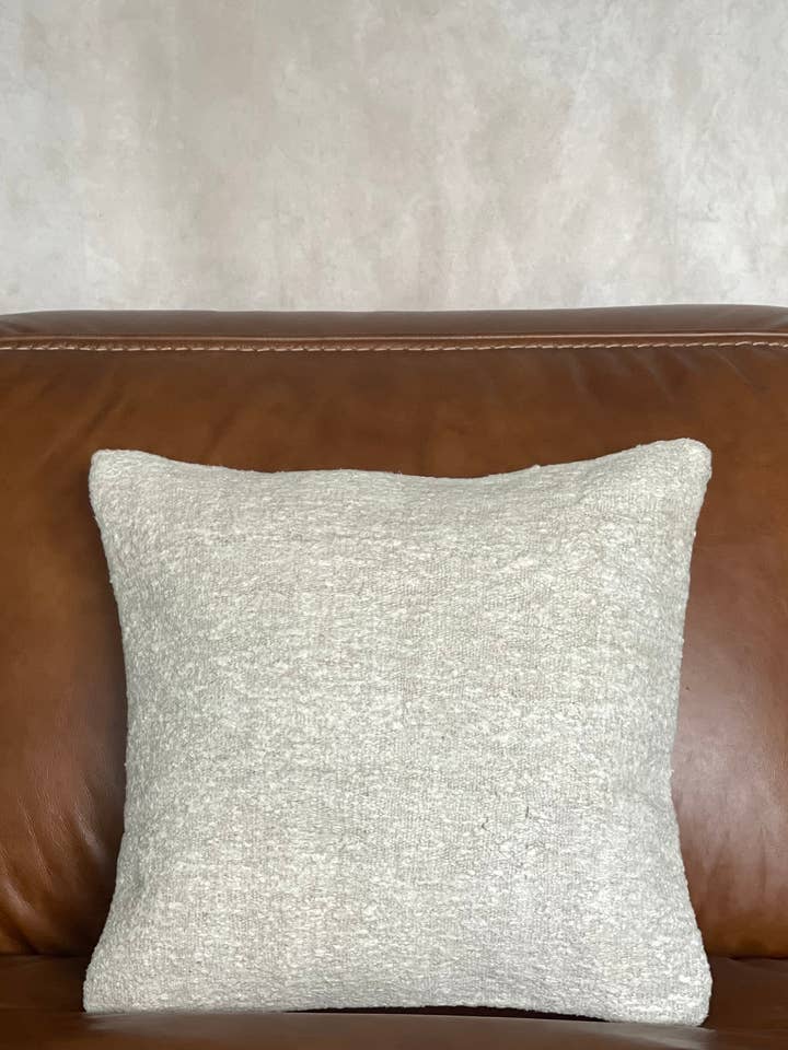 Vintage Turkish Kilim Pillow | Hemp | Air 16’ for wholesale by Vintage Loomz