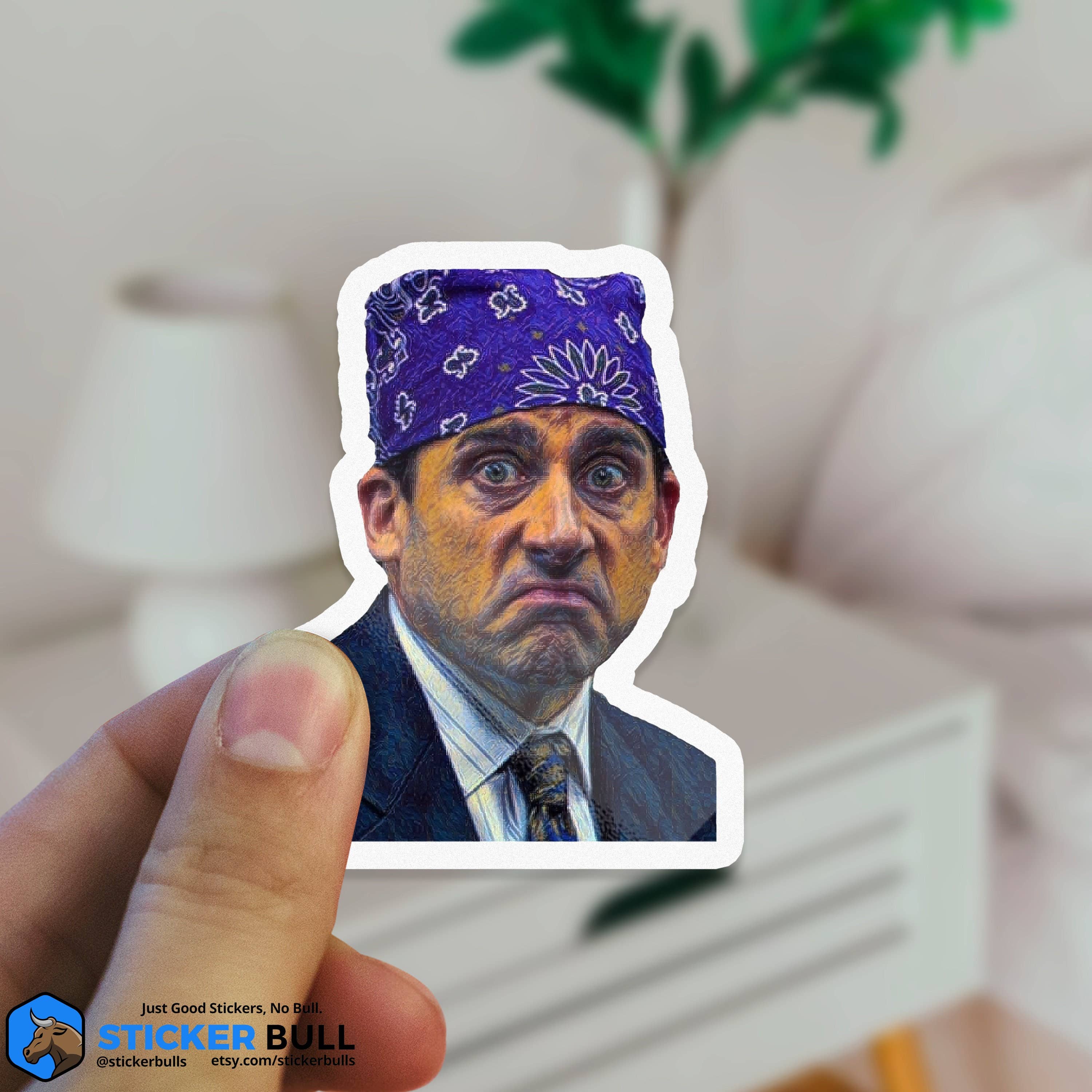 Sticker Bull - Wholesale Sticker - Prison Mike The Office Sticker, Funny Meme Sticker, The Office Sticker, The Office TV Show, Vinyl Sticker, Water Bottle, Hydroflask Sticker5