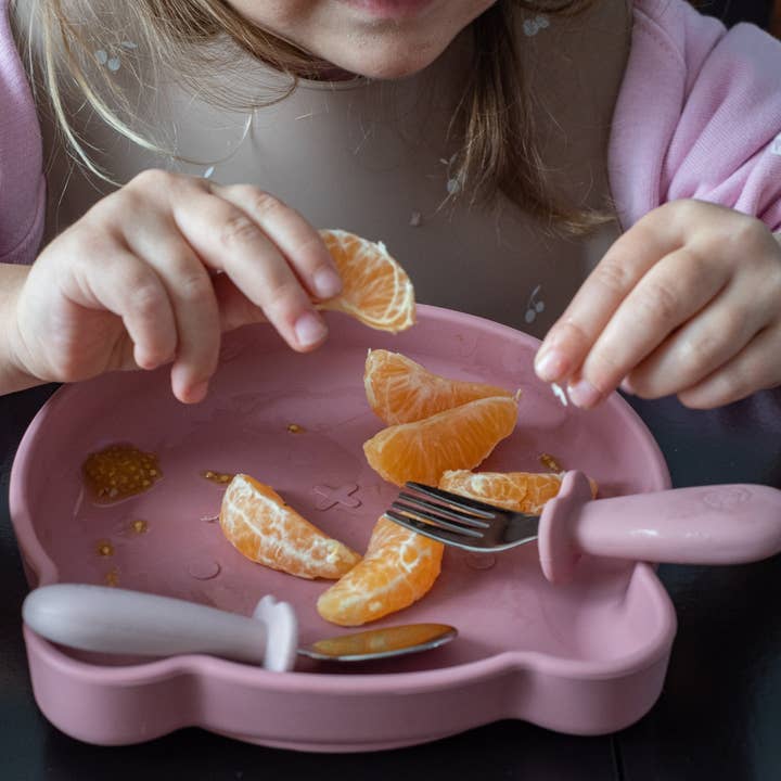 Soina - Wholesale Flatware Set - Kids & Baby - Fork/Spoon Cutlery Set (Old Pink/Pink)3