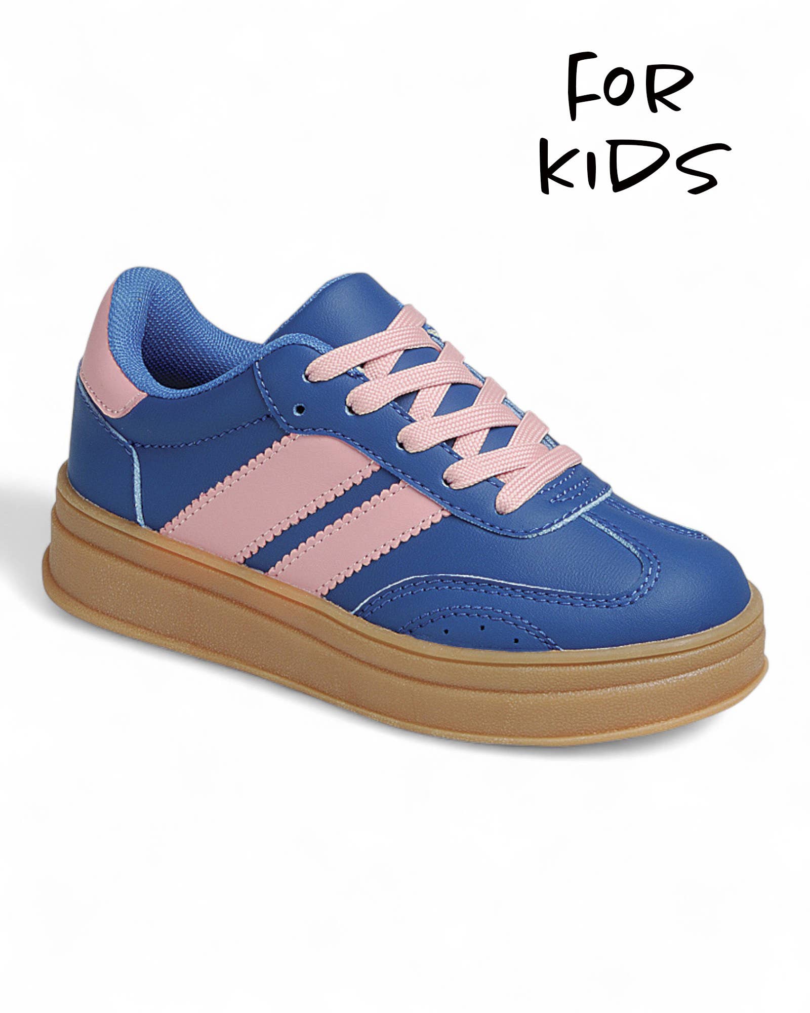 FASHION EMPORIO - Wholesale Lifestyle Sneakers - Kids - Kids Lace up Sneaker Shoes FL-TOPPING-03K10
