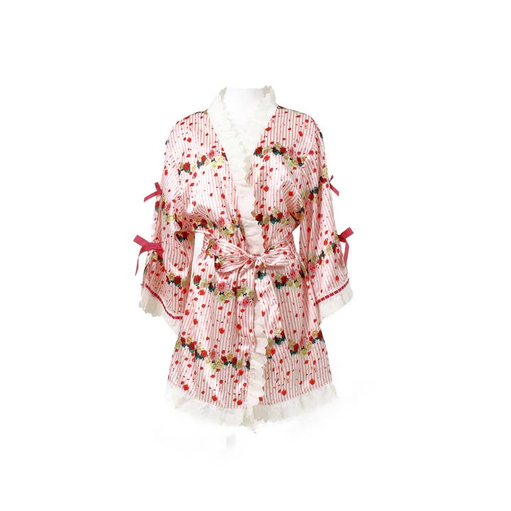 Cuconé – Engroshandel Kimono - Dame – Romantisk Pink Kimono