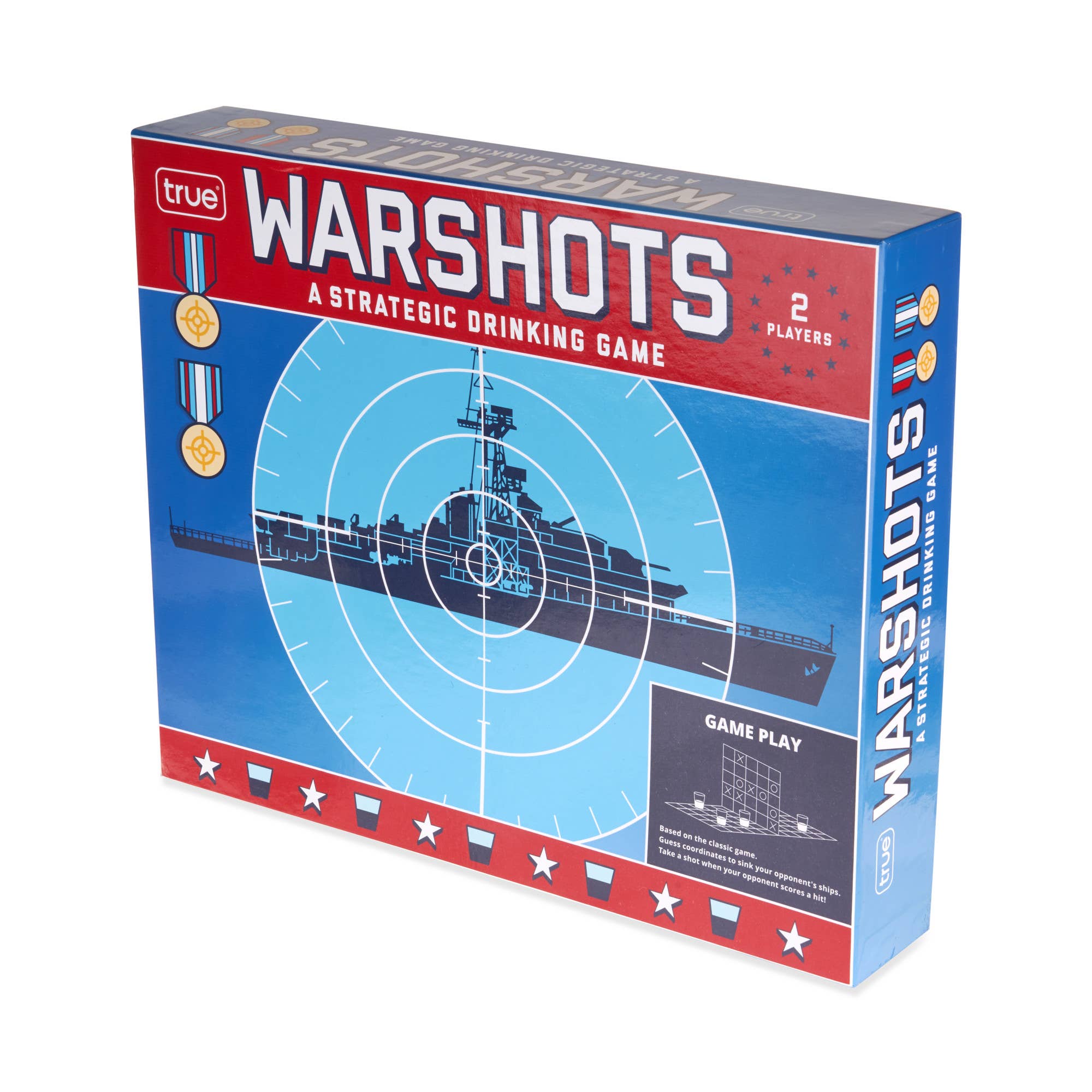 TRUE - Wholesale Board Game - WARSHOTS Battleship Shot Drinking Board Game1
