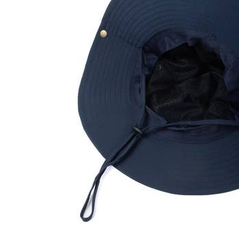 1pc Women Polka Dot Mesh Flower Decor Elegant Style Bucket Hat For Outdoor