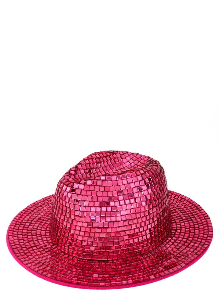 Chapéu Rhinestone Sparkly Fedora por atacado de Shop Neighbors