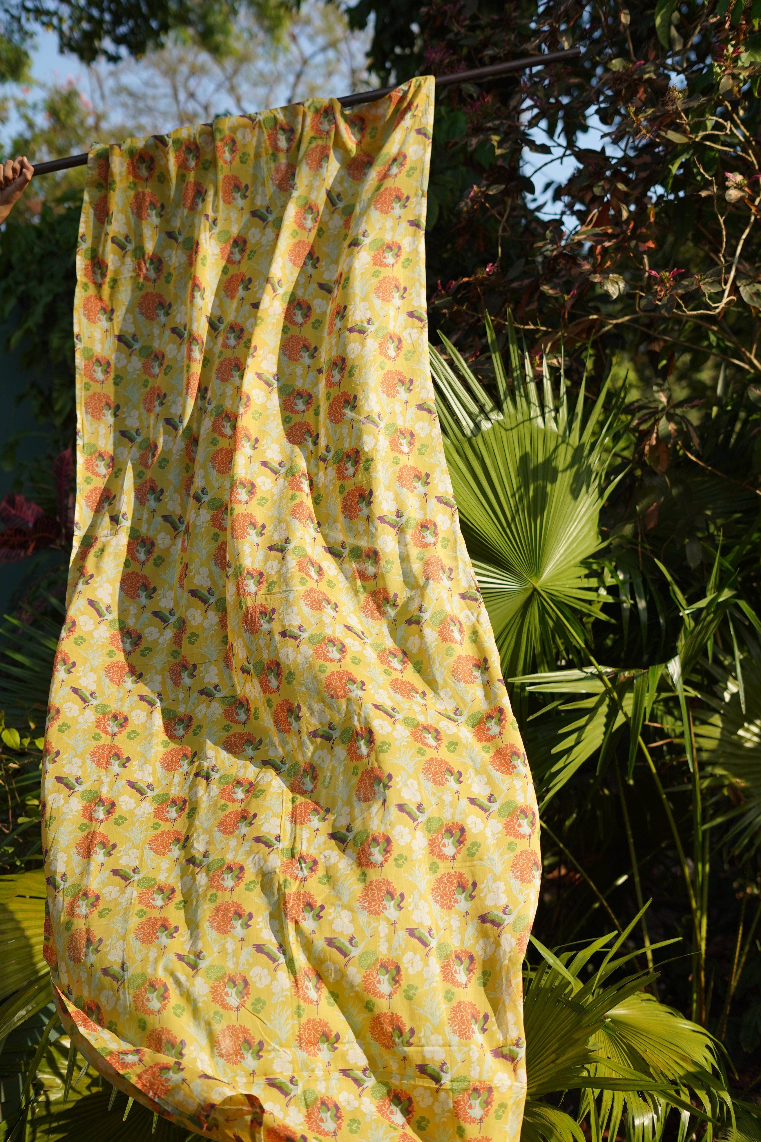 Annahmol - Wholesale Curtain - Vintage Inspired Botanical Sheer Curtains: Assorted Prints33