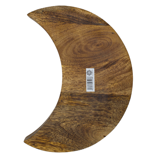Green Tree - Wholesale Decoratief dienblad - Halve maan dienblad van mangohout met gebrand effect4