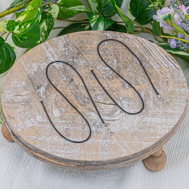 Cordón encerado negro con cierre 10 unidades para venta al por mayor de Down To Earth