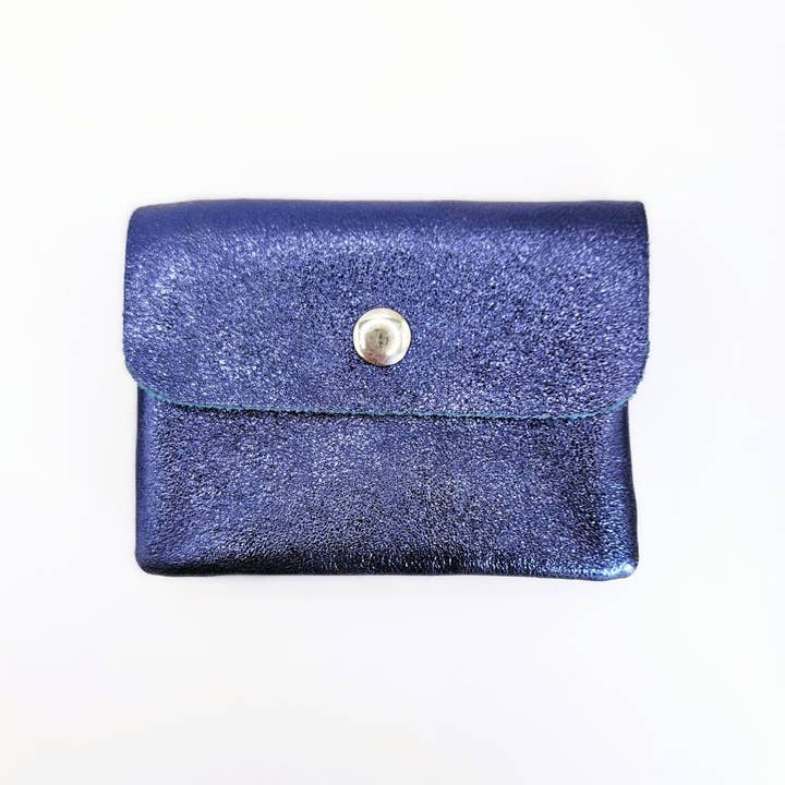 Mini carteira azul escuro por atacado de Ibiza Boutique
