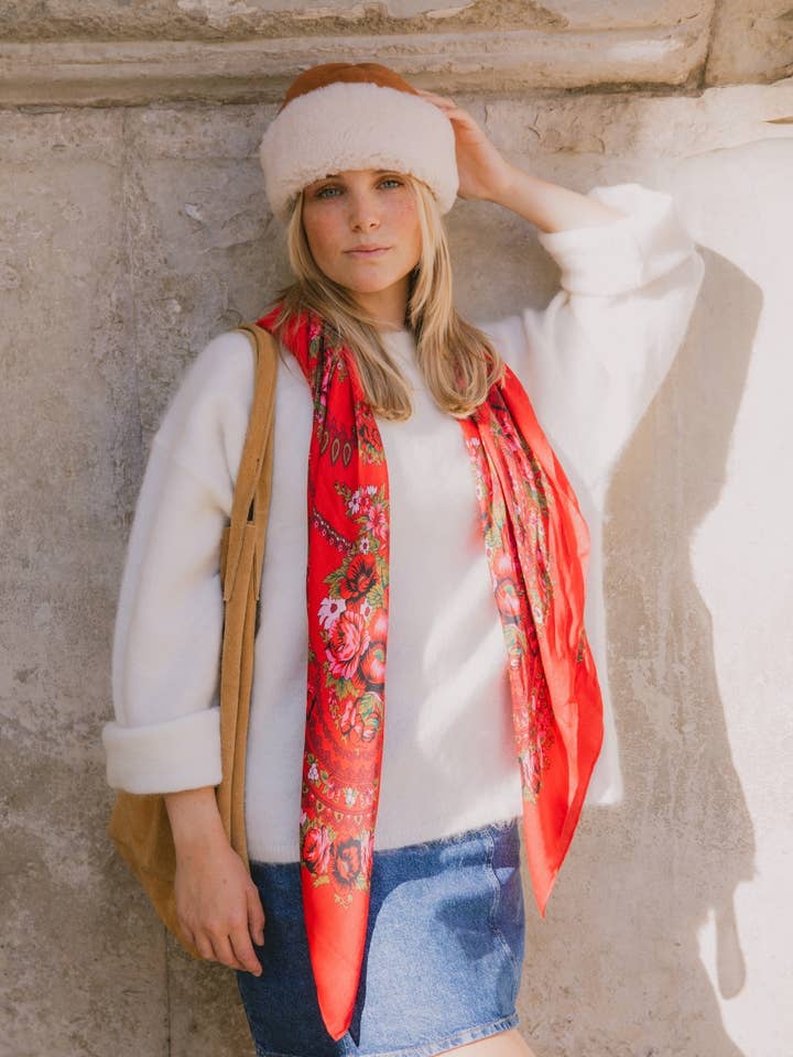 Stor Slavisk Tørklæde for engroshandel hos marushka