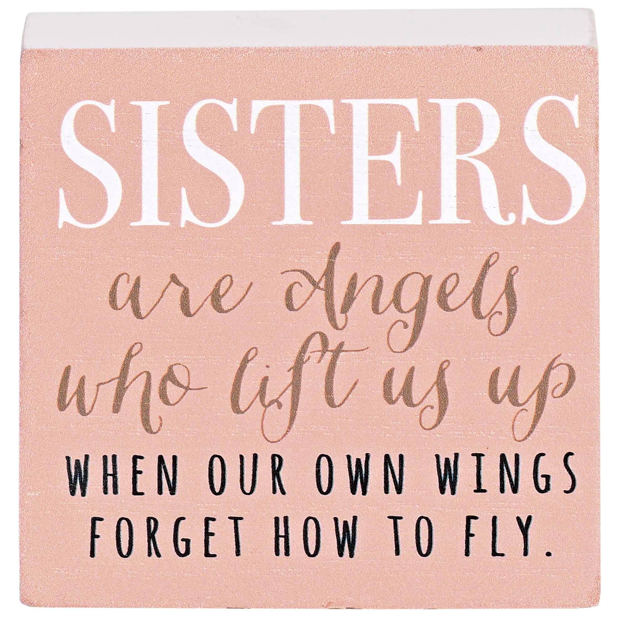 Dicksons - Wholesale Decorative Tabletop Object - Tabletop Plaque Sisters 3X31