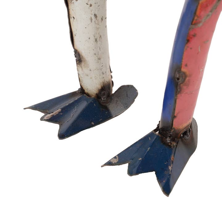 My Amigos Imports - Vendita all'ingrosso Ornamenti/decorazioni per esterni - T Rex, dinosauro in metallo, da giardino, per giardino, 16 cm di lunghezza x 6 cm di larghezza x 16 h2