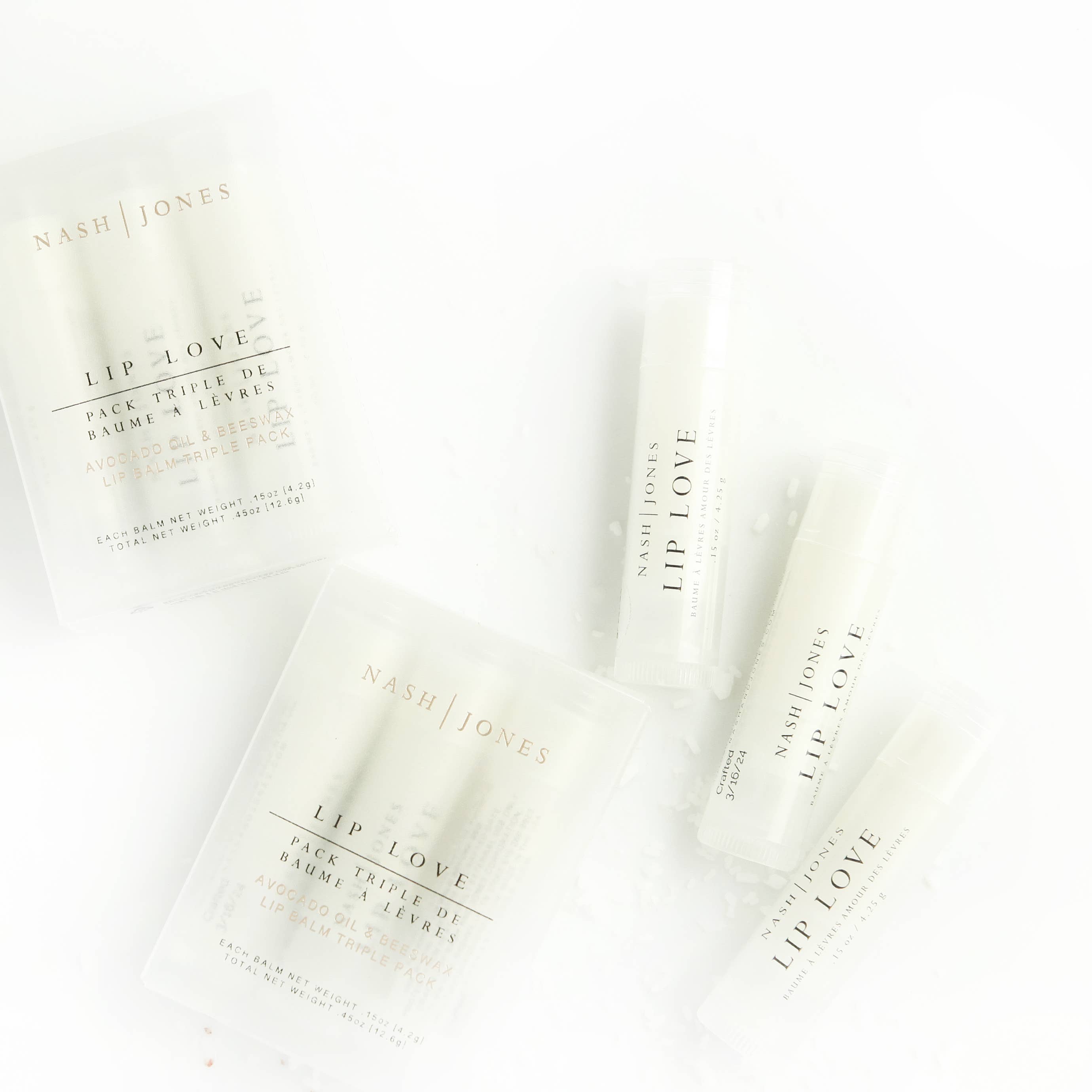 Nash and Jones - Wholesale Lip Balm - Lip Love: Clean Ingredient Lip Balm3