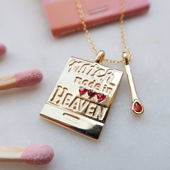 Bittersweet – wholesale Hänge-/berlockhalsband – Match Made in Heaven Matchbook-halsband