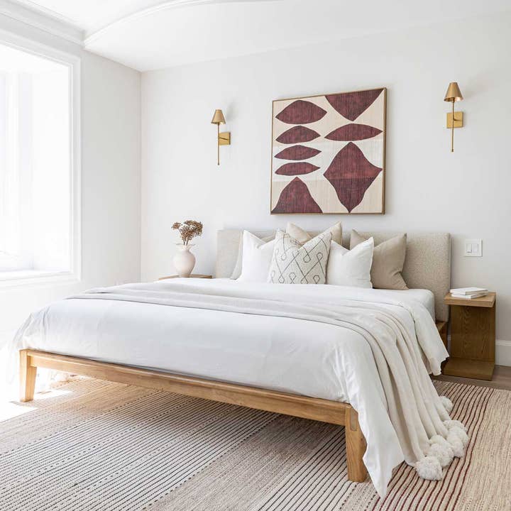 Style In Form - Wholesale Bed - Luna Tool-Free Queen Bed - Buff1