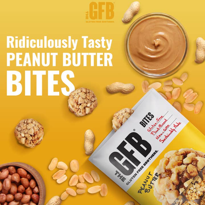 The GFB - Wholesale Snack bar - The GFB: Peanut Butter Gluten Free Protein Bites3